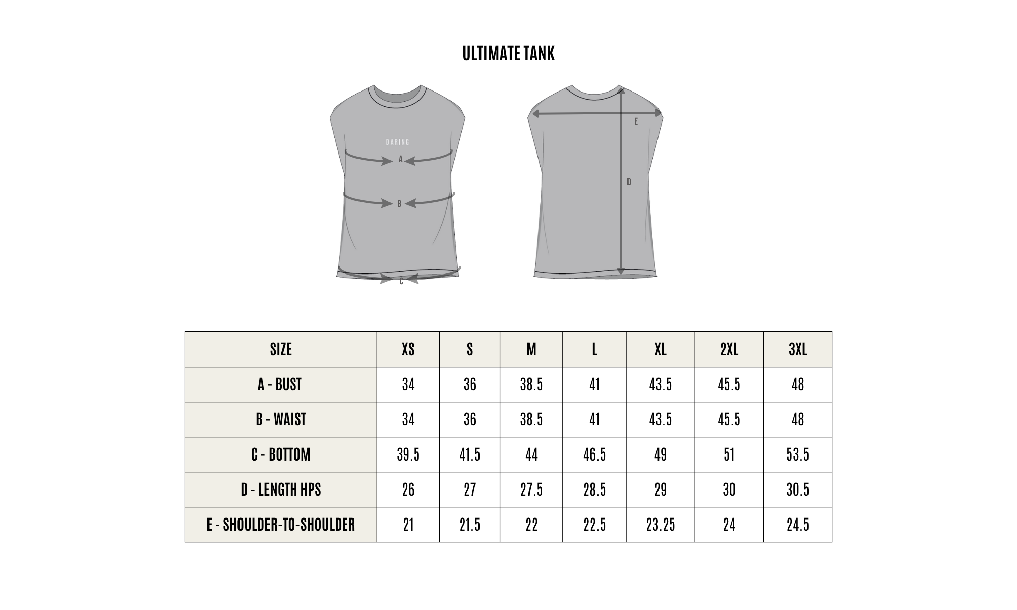 SIZE GUIDE
