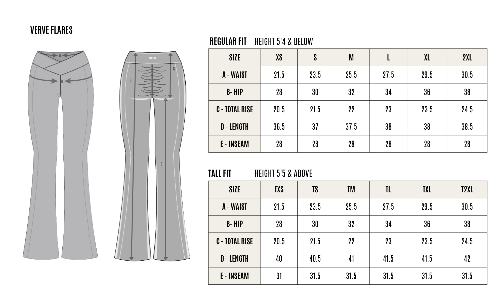 SIZE GUIDE