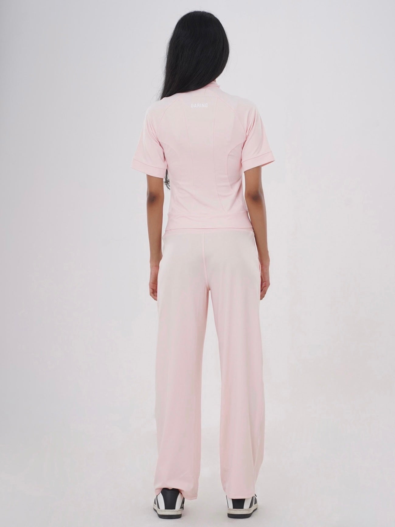 AURA MANDARIN HALF ZIP-UP TOP