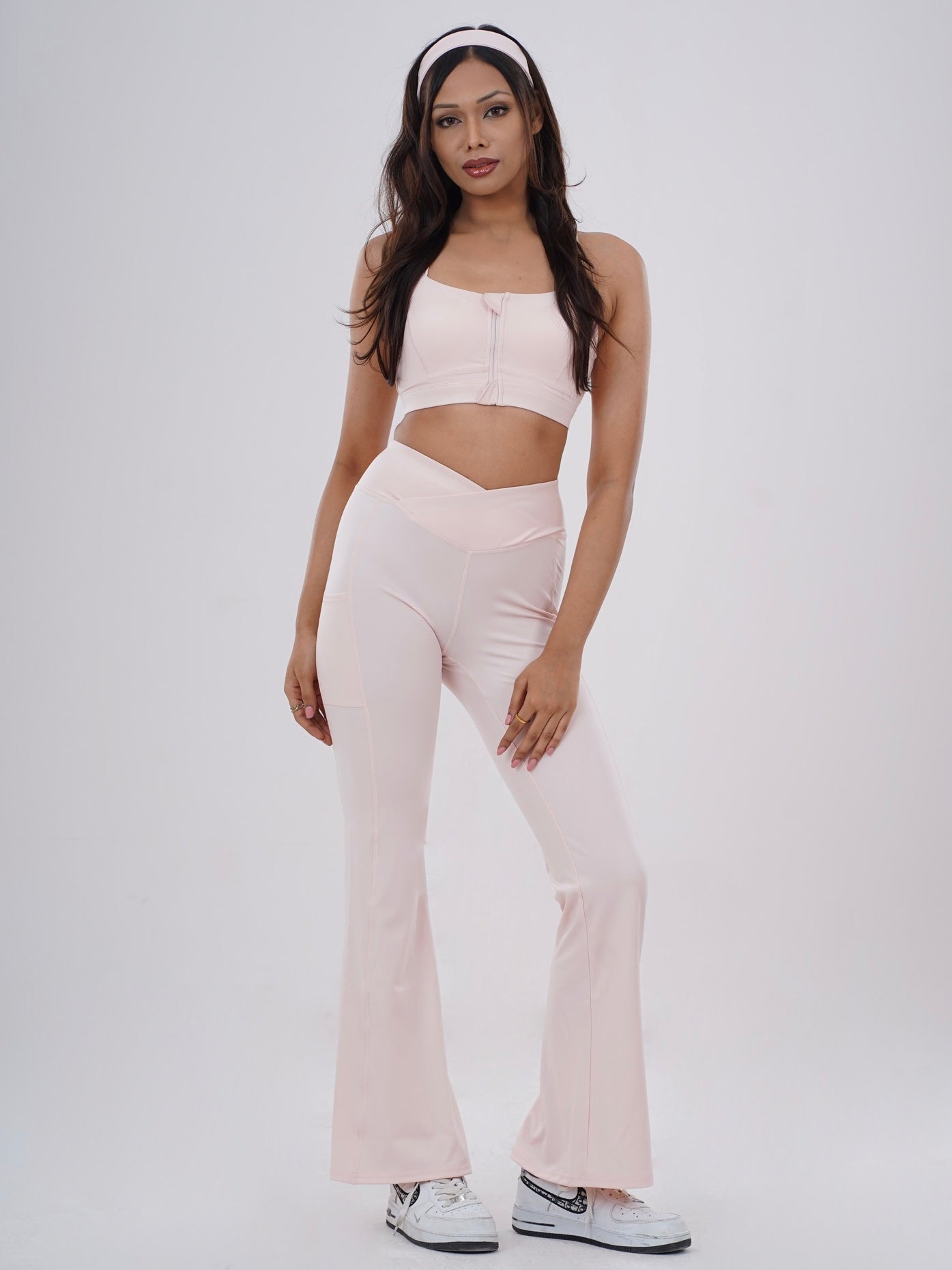 VERVE 2.0 WRAP-OVER HIGH WAIST FLARES