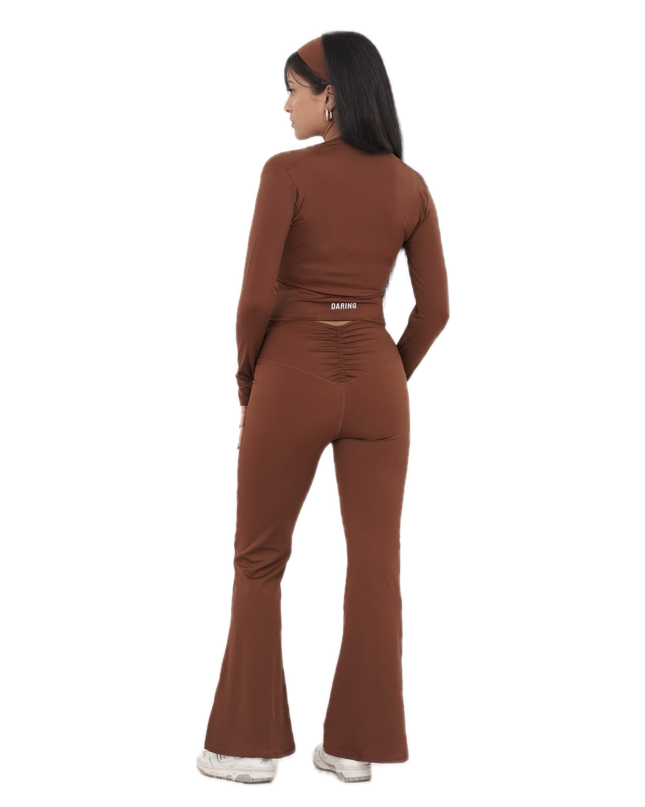 ICON FAUX-LAYERED HALTER TOP