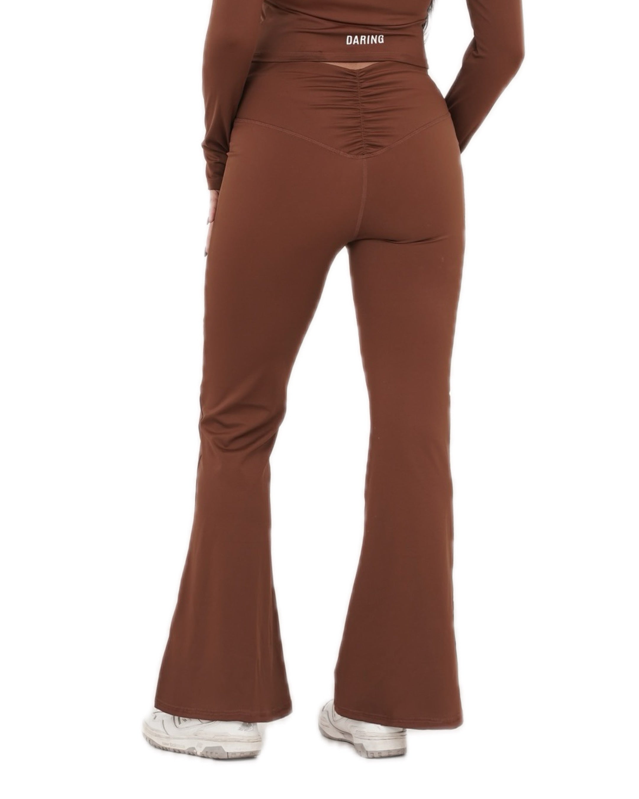ATTITUDE V-SCRUNCH HIGH WAIST FLARES