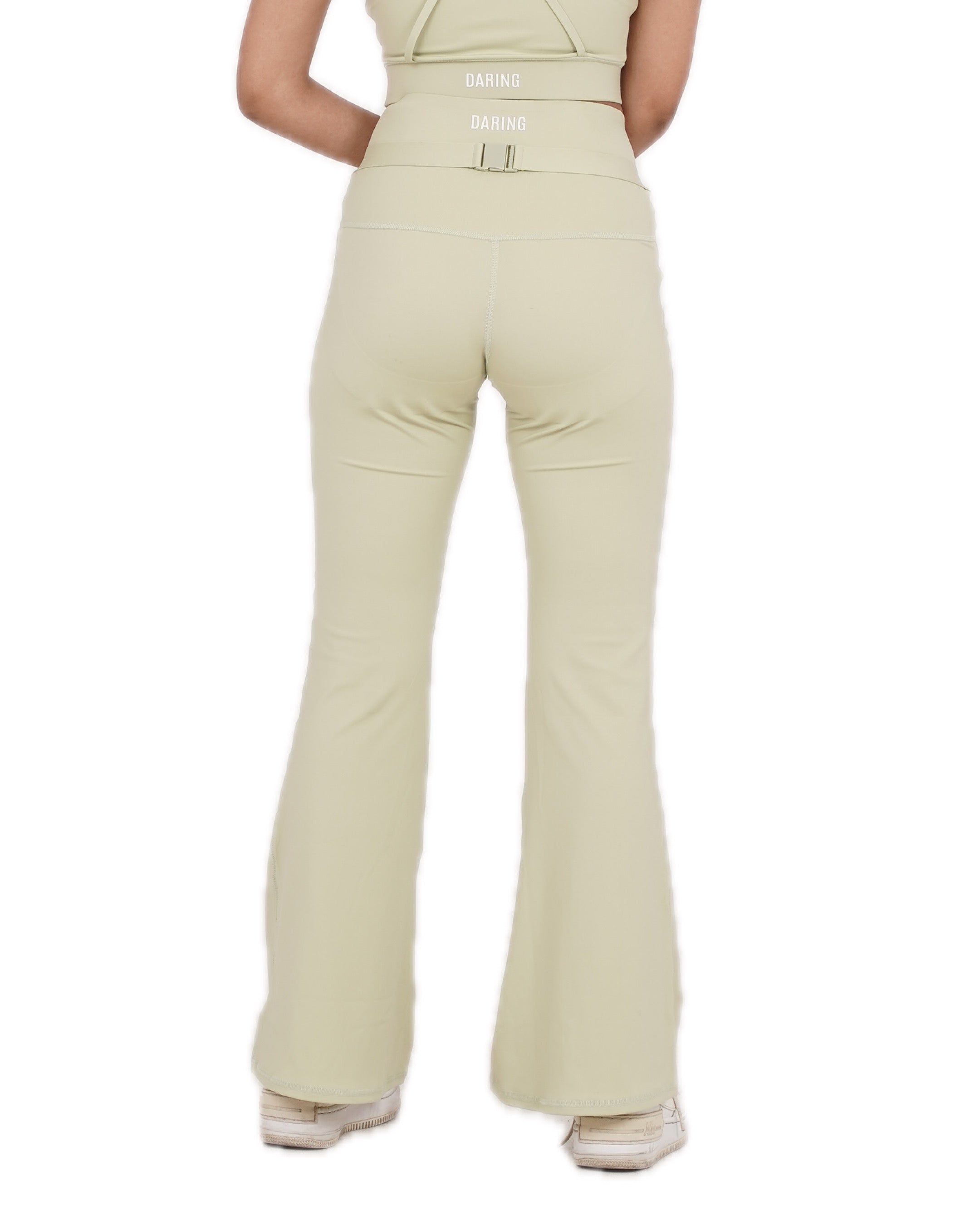 ICON CROSS FRONT HIGH WAIST FLARES