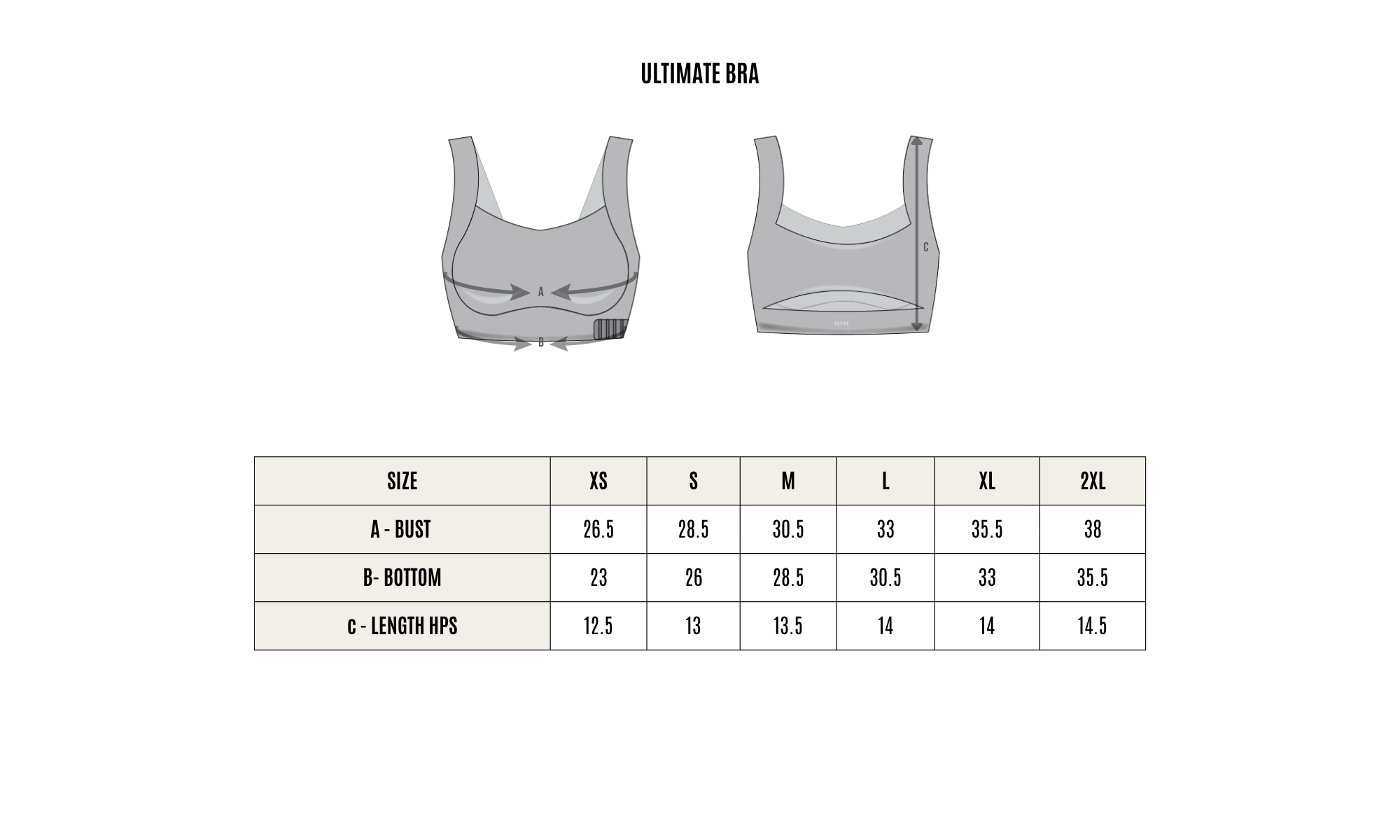 SIZE GUIDE