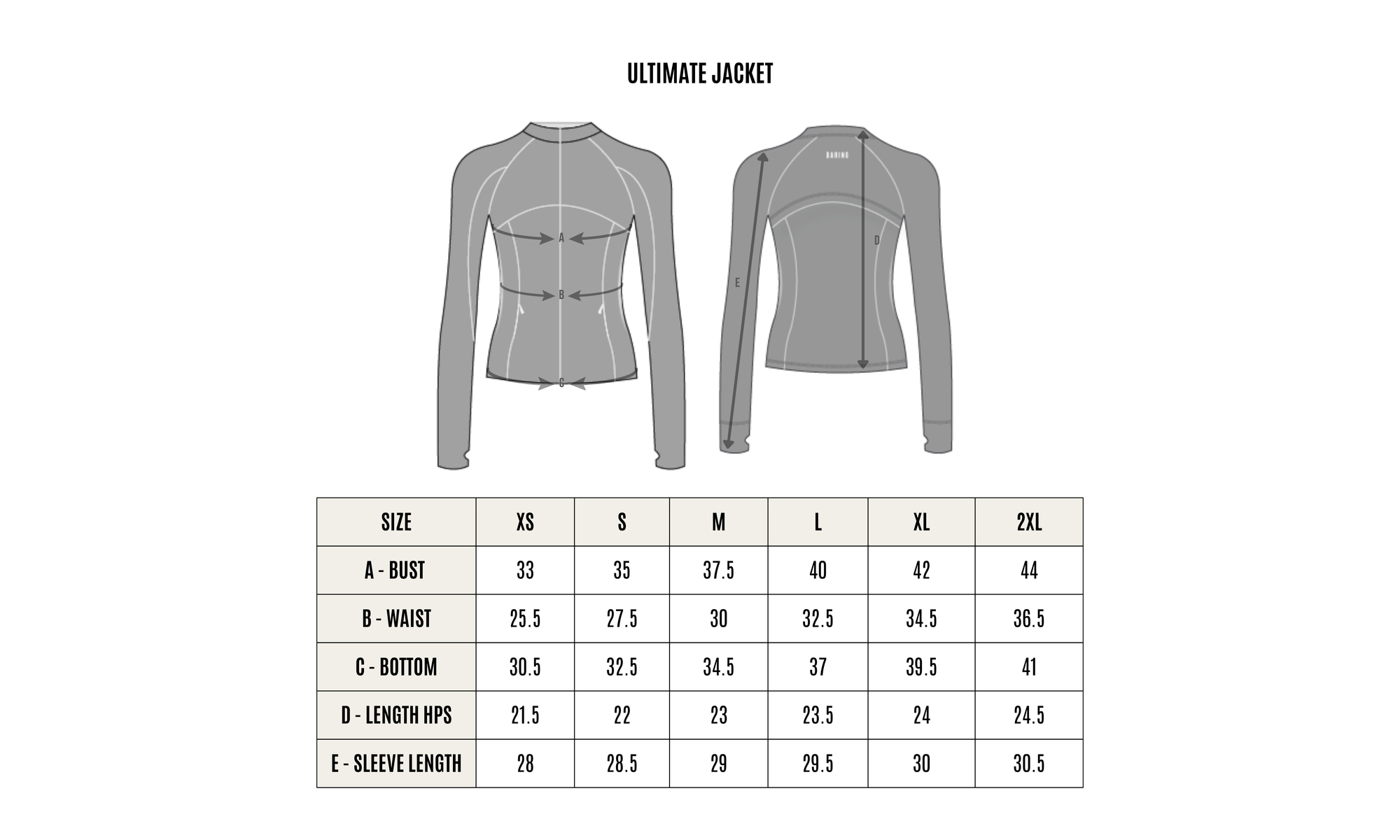 SIZE GUIDE